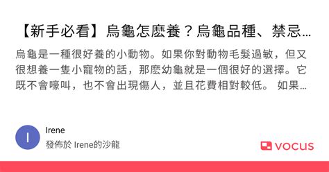 養龜|【新手必看】烏龜怎麽養？烏龜品種、禁忌、用品清。